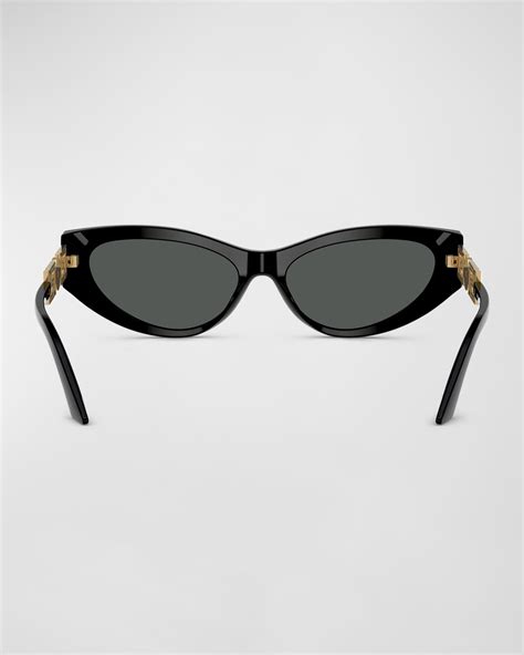 versace 53mm greca cat eye sunglasses|Versace Greca Mixed.